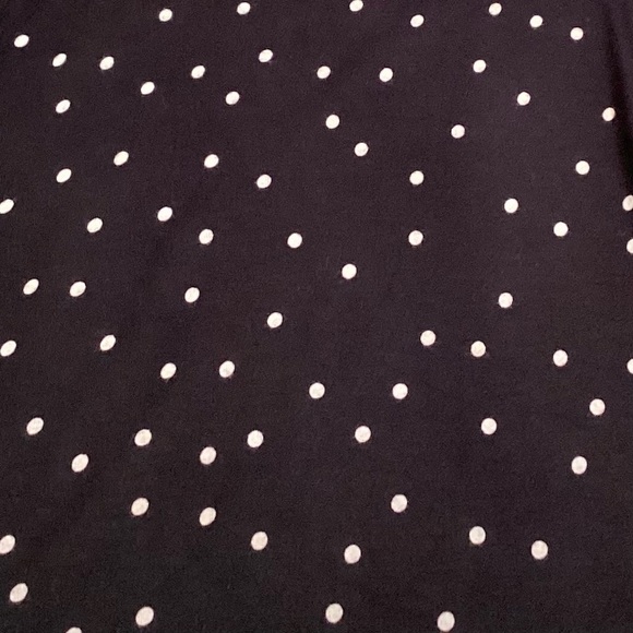 Simply Vera Vera Wang Black Polka Dot Pajama Set - Picture 9 of 9